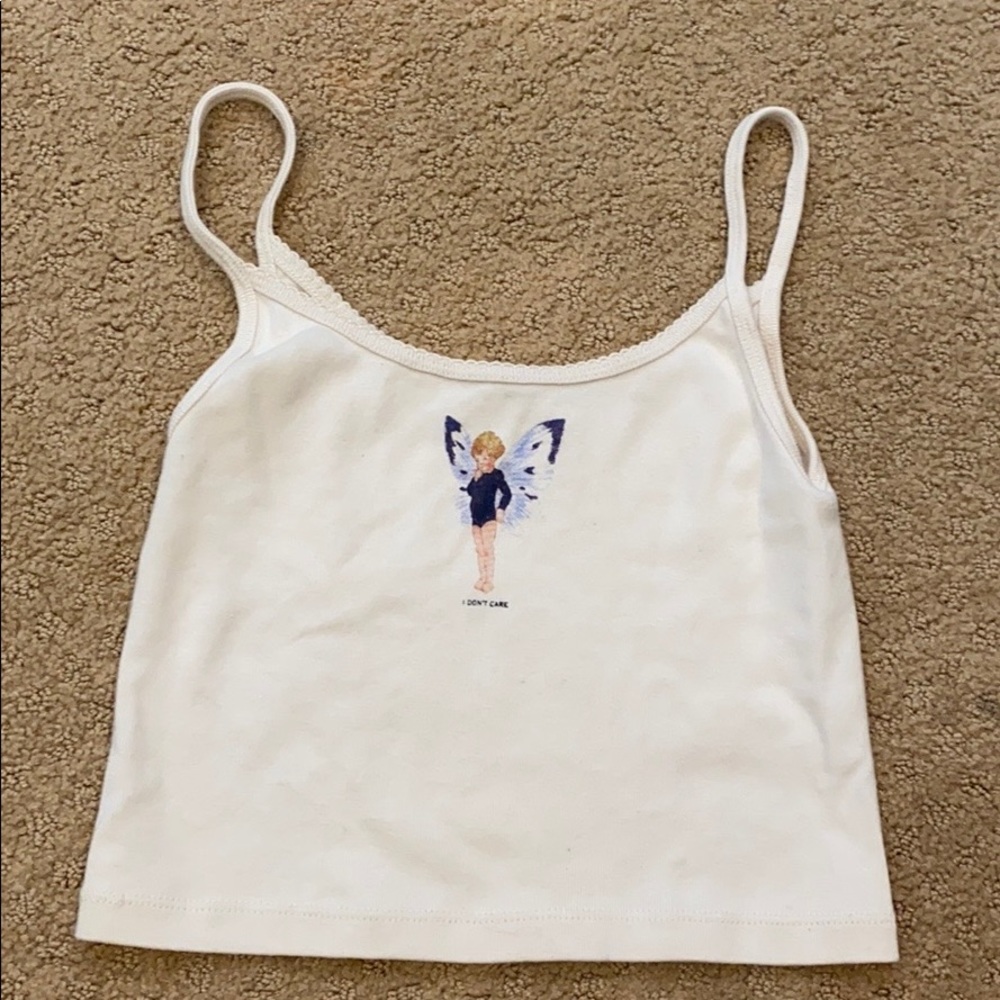 NWOT rare i don’t care fairy brandy top